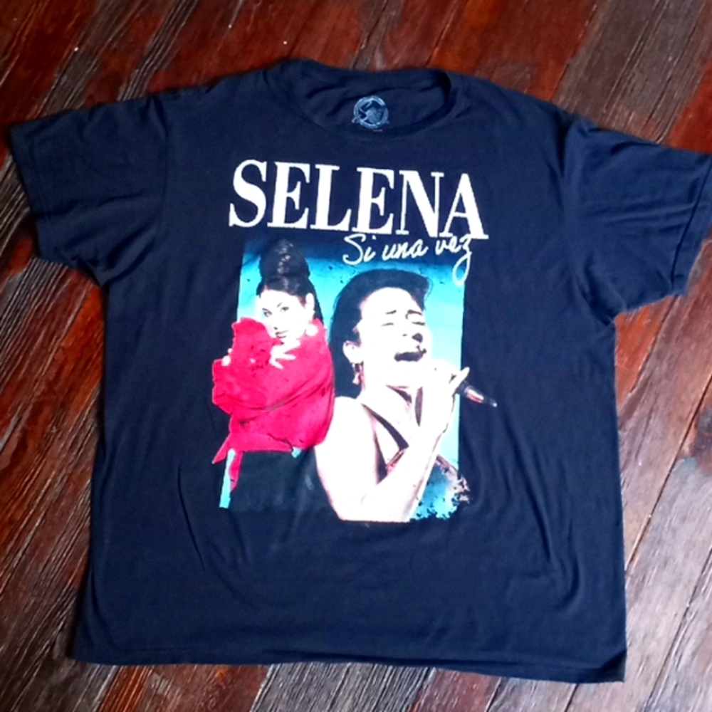 Selena Quintanilla Si Una Vez T Shirt Sz 2XL rap tee reprint